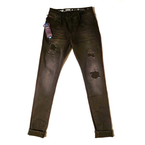 Jeans zwart destroyed Skinny-fit Jeans Ultimo Gabbiano Broeken