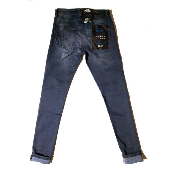 Jeans blauw gewassen Slim-fit Jeans Torino Gabbiano Broeken