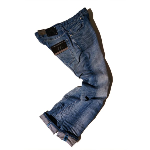 Jeans licht indigo wash denim Slim-fit ‘SLIM’ Alberto Broeken