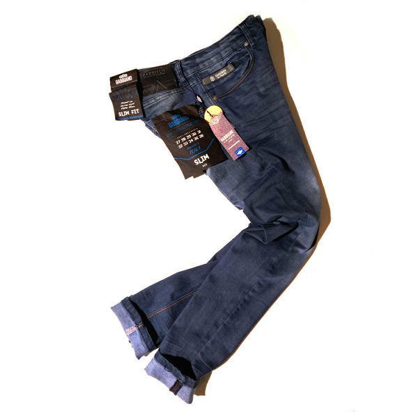 Jeans blauw gewassen Slim-fit Jeans Torino Gabbiano Broeken