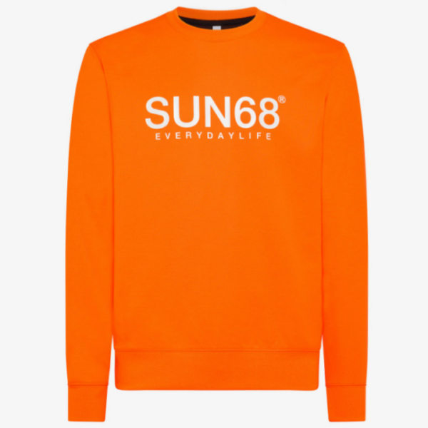 Sweater fluor oranje SUN68 Truien