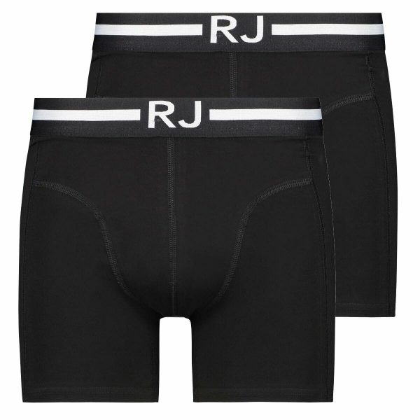 Boxershorts zwart 2-pack Breda RJ Bodywear Accessoires