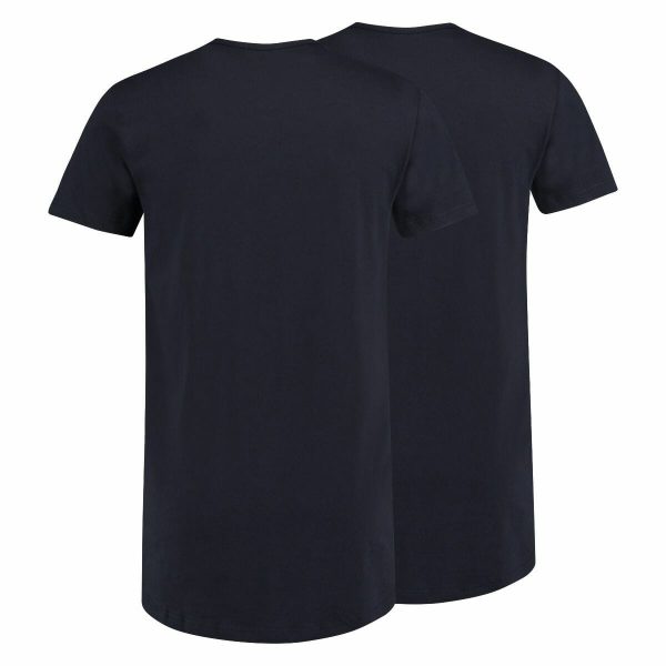 T-shirts donkerblauw 2-pack Regular-fit ronde hals Rotterdam RJ Bodywear Accessoires