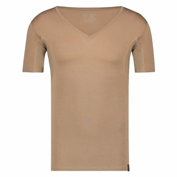 T-shirt sweatproof neutraal Body-fit extra diepe V hals Copenhagen Accessoires
